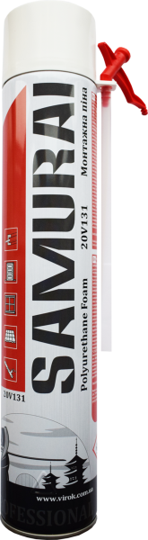 Піна ручна SAMURAI Premium Foam 765ml UKR ,890г