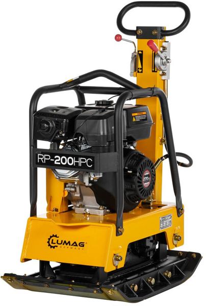 Бензинова реверсивна віброплита Lumag RP 200 HPC (32 кН)