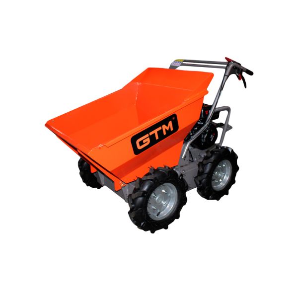 Візок будівельний самохідний на колесах (дампер) 300кг/бенз.6к.с