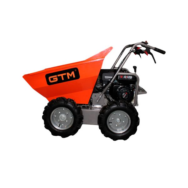 Візок будівельний самохідний на колесах (дампер) 300кг/бенз.6к.с