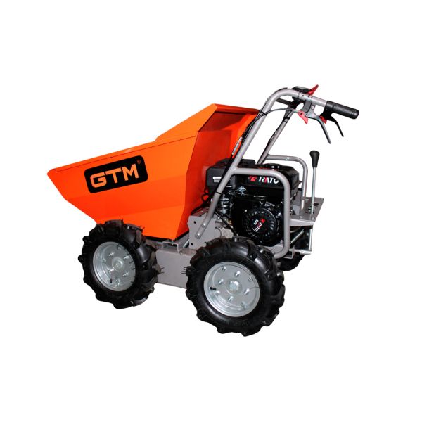 Візок будівельний самохідний на колесах (дампер) 300кг/бенз.6к.с