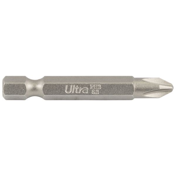 Біти PH2×50мм ¼" 10шт S2 (блістер) ULTRA (4014732)