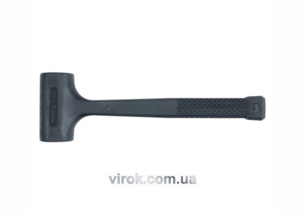 Молоток безінерційний YATO cуцільний, Ø= 53.5 мм, m= 900 г, l= 336 мм [4/24]