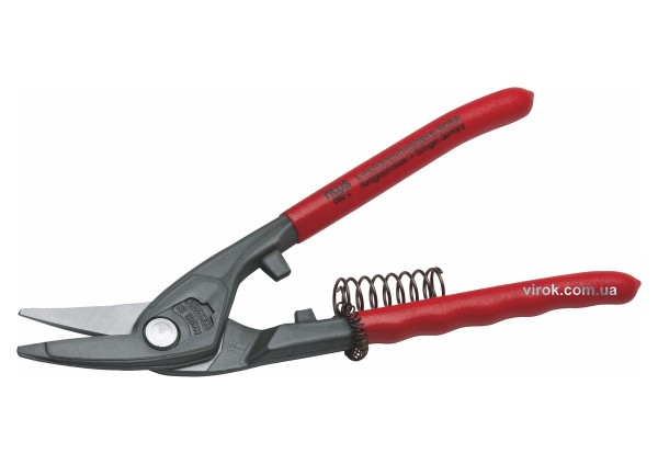 Ножиці для листового металу NWS : ліві, t= 0.8-1.0 мм, леза L= 42 мм, H= 250 мм, (блістер)