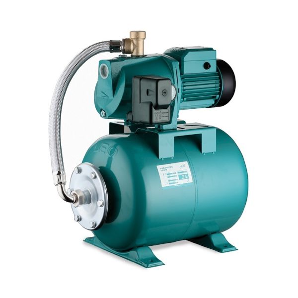 Станція 0.5кВт Hmax 41м Qmax 60л / хв (самовсмоктуючий насос) 24л LEO (776221)