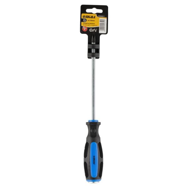 Викрутка ударна хрестова PH2×150мм CrV SIGMA (4004651)