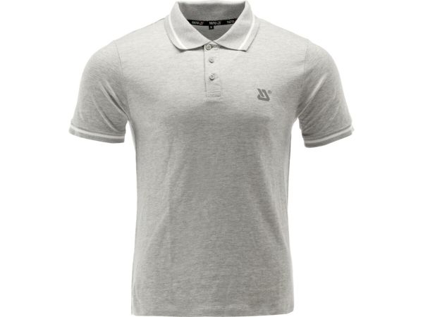 Футболка ПОЛО сіра YATO, розм. 2XL/ вис- 78 см х шир- 61 см, 95%- бавовна і 5%-віскоза [40]