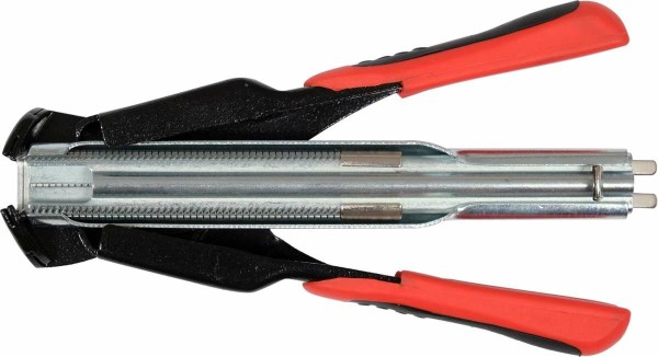 Кліщі для кріплення сітки YATO: L= 190 мм з коміркою для 50 скоб тип 