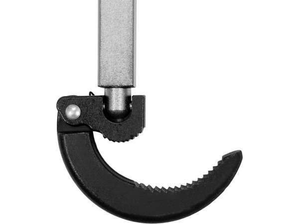 Ключ трубний гаковий до сантехнічних труб YATO: L= 230- 410 мм, до Ø= 32- 63,5 мм [6/12]