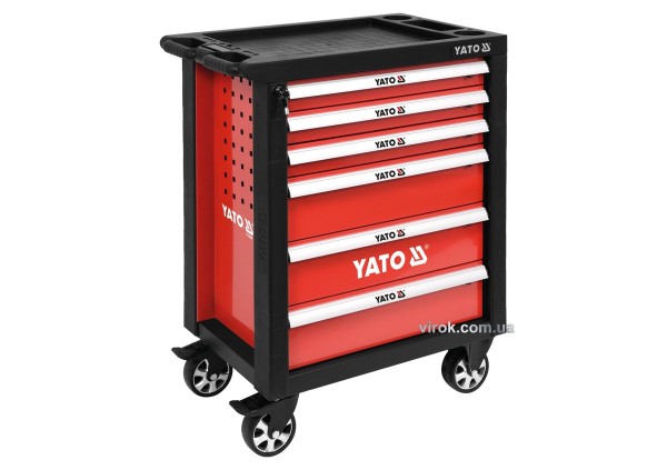Шафа для інструментів YATO, на колесах, 6 шуфляд, 975x 765x 465 мм [1]