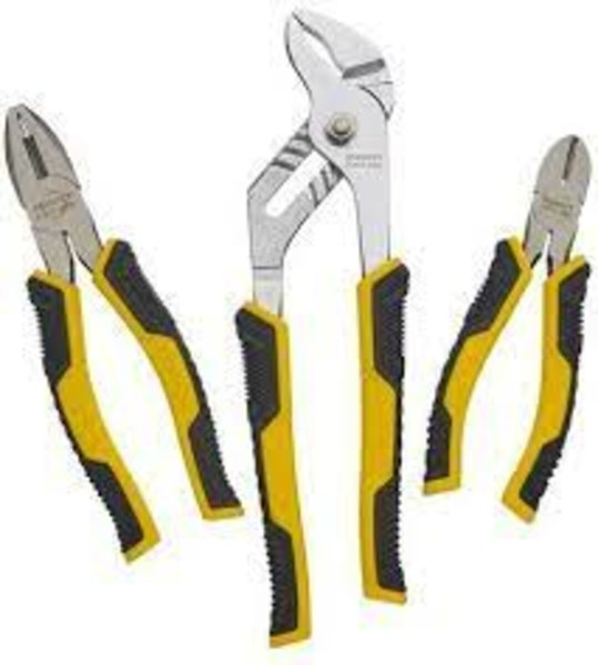 Набір из плоскогубців и кусачек Control-Grip STANLEY STHT0-74471, 3 шт