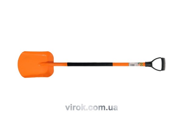 Лопата совкова FLO з метал. держаком з DY ручкою наконечником [120]