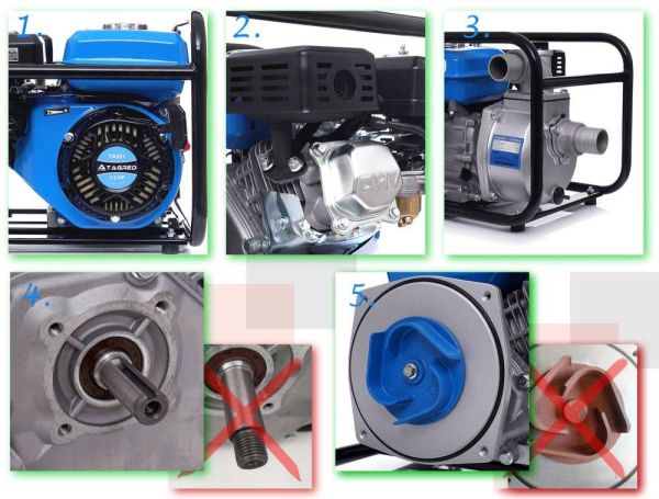 Мотопомпа TAGRED TA551