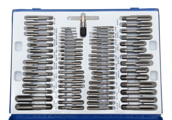 Набір плашок, мітчиків і калібраторів TAGRED TA4016, 110 шт