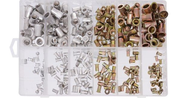 Сталеві та алюмінієві заклепки, 300 шт TAGRED TA4093