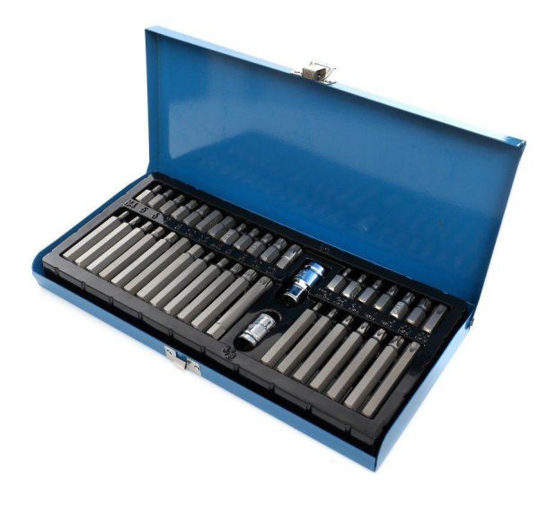 Набір торцевих, шліцьових та шестигранних головок, 40 шт TAGRED TA1205