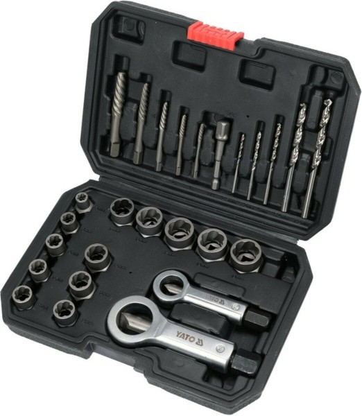 Набір головок та екстракторів YATO :квадрат-3/8