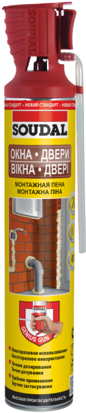Піна монтажна SOUDAL GENIUS 750мл