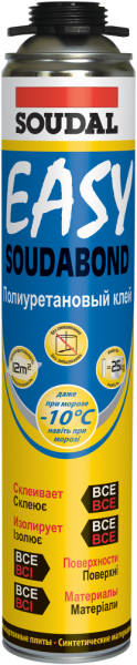 Піна-клей зим. SOUDABOND EASY GUN 750 мл піст.