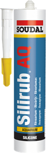 Клей-герметик д/аквар. SILIRUB AQ проз. 300мл