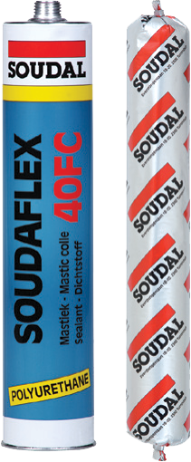 Герметик п/урет. SOUDAFLEX 40 білий 600мл