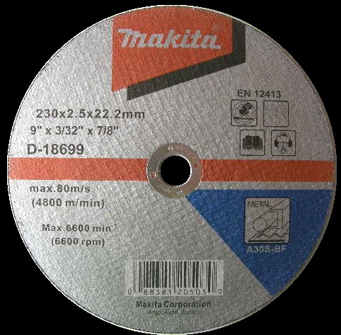 Диск по мет.355x3,0х25,4 Makita