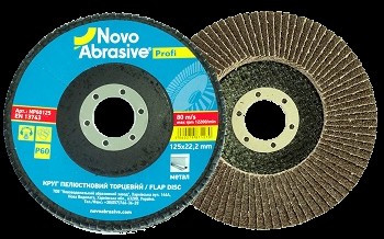 Диск пелюстков.125 P40 Profi NOVOABRAZIVE