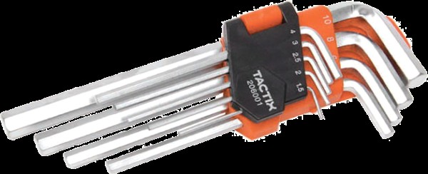 Набір 6гр.кл. 1,5-10мм L 9шт TC