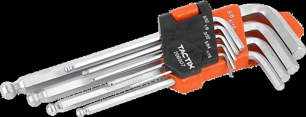 Набір 6гр.кл. 1,5-10мм з/шар L 9шт TC