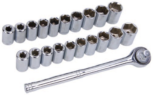 Набір головок торц.1/2