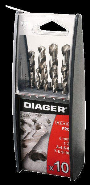 Набір св. п/мет. HSS PRO 10шт. 1-10