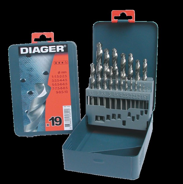Набір св. п/мет. HSS PRO 19шт. 1-10