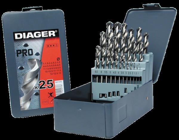 Набір св. п/мет. HSS PRO 25шт. 1-13