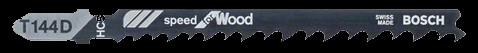 Пилка д/дер Т144D 5-50 мм пряма