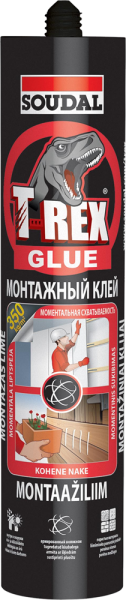 T-REX Клей монтажний момент. зчепл. 380гр