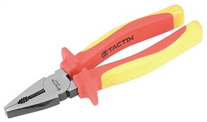 Плоскогубці 200мм CrV діел.комб. TC