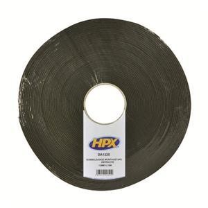HPX Стрічка 2-ст.монтаж.12мм*3мм 25м чорн.DA1225