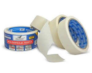 Стрічка малярна 48мм*30(17м) біла