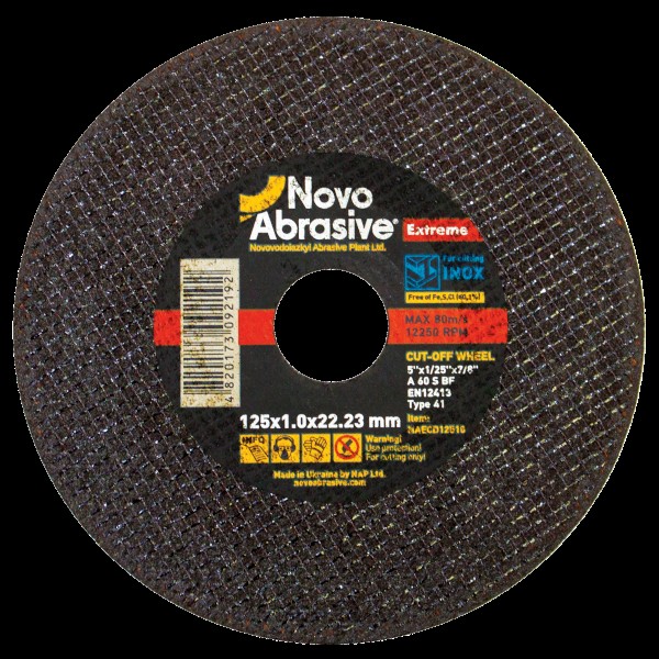 Диск по мет.230x1.9 Extreme NOVOABRASIVE