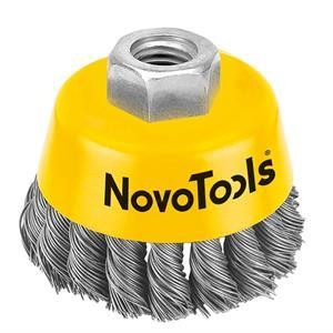 Диск.чашка жгут.пров. 65 M14x2 сталь NovoTools NTWB6514ST