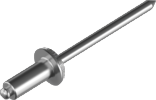 Заклепка 6,0х12 Al/St пл /6-8 DIN 2,0kN
