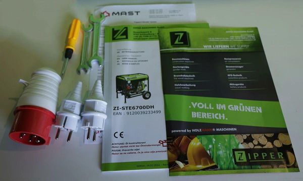 Дизельний генератор Zipper ZI-STE7500DSH