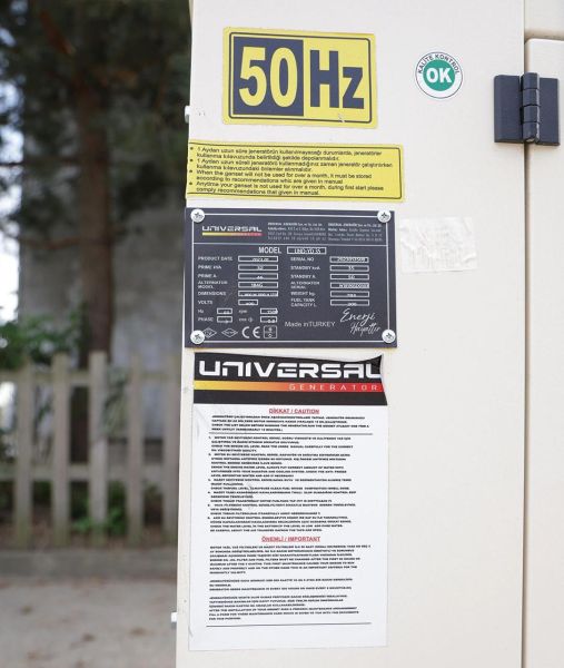 Дизельний генератор UNIVERSAL UND-YD 35 KVA