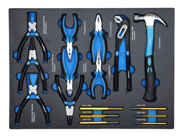 Візок для майстерні з інструментами TAGRED TA212, 251 ел