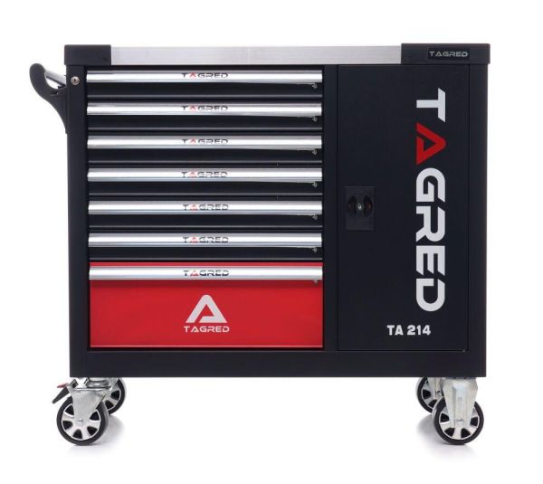 Візок для майстерні з інструментами TAGRED TA214, 298 ел