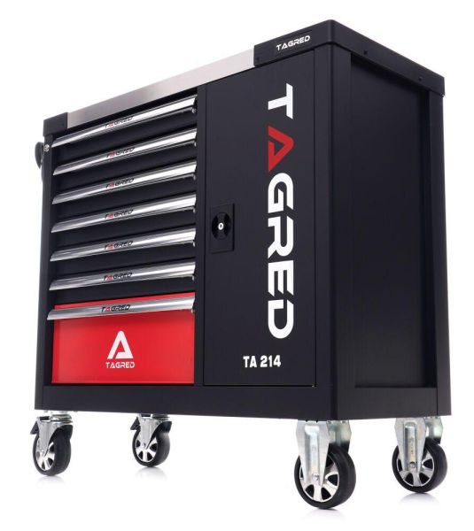 Візок для майстерні з інструментами TAGRED TA214, 298 ел