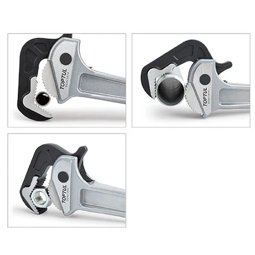 Ключ трубний важільний алюмінієвий Hawk 19-48 мм L350 TOPTUL DDAI1A14