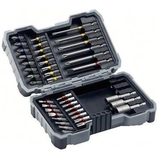 Набiр насадок Bosch та торцевих ключiв, 43 шт.