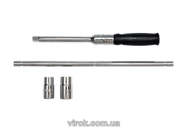 Ключ для коліс розкладний 17мм,19мм,21мм,23мм, квадрат 1/2