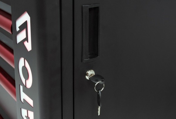 Шафа-візок для інструментів YATO з 7 шуфлядами, 982x 755x 455 мм, кодовий замок [1]